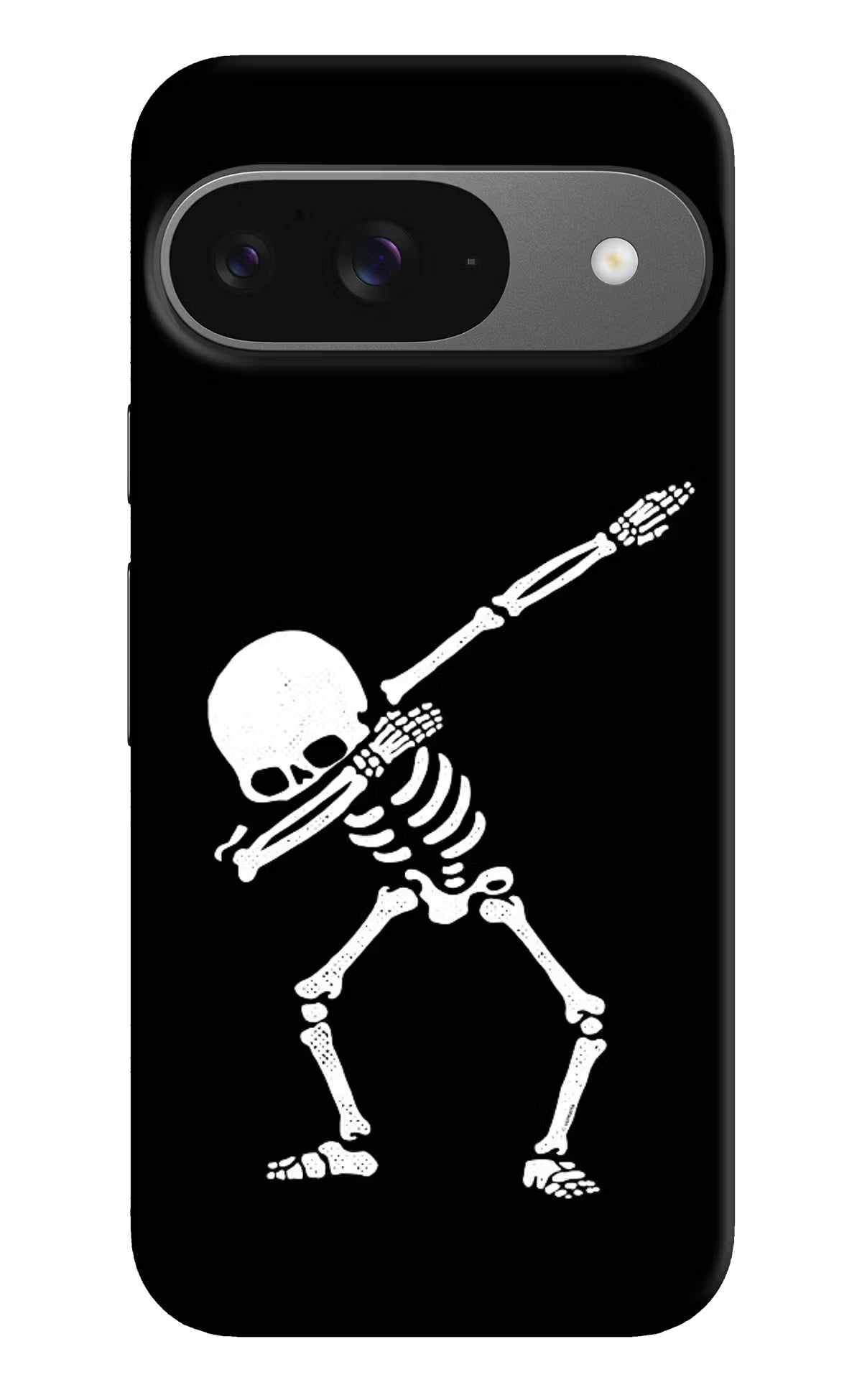 Dabbing Skeleton Art Google Pixel 9 Hard Case Back Cover by Casekaro