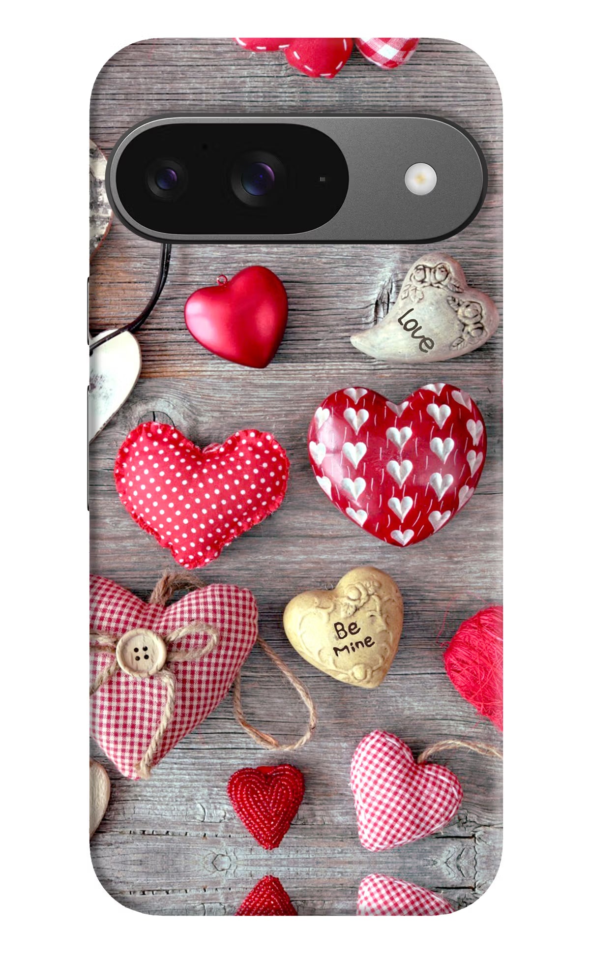 Love Wallpaper Google Pixel 9 Hard Case Back Cover by Casekaro