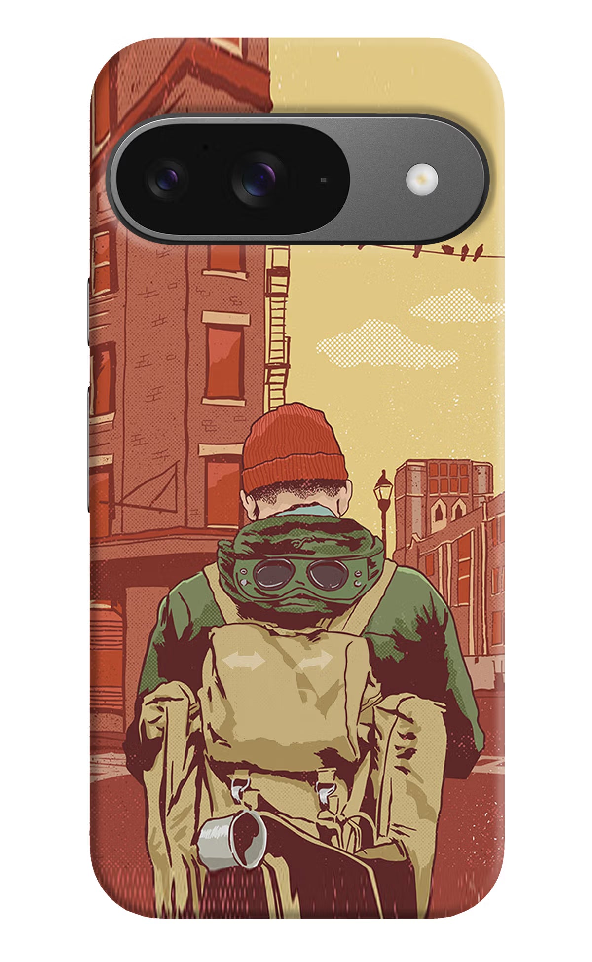 Adventurous Google Pixel 9 Hard Case Back Cover by Casekaro