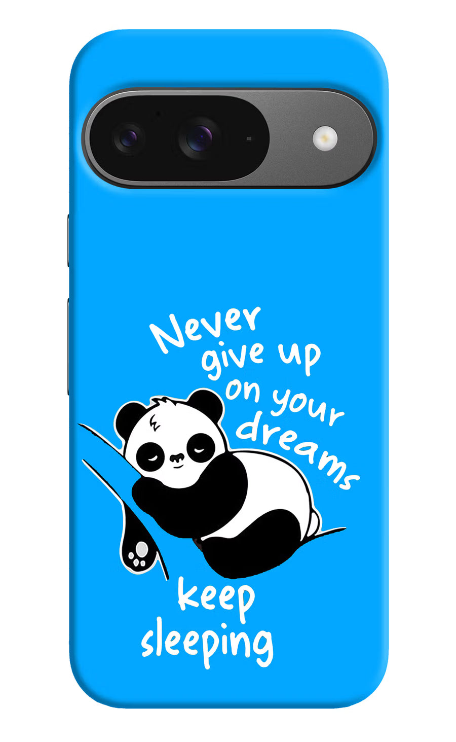 Keep Sleeping Google Pixel 9 Back Cover, Hard case
