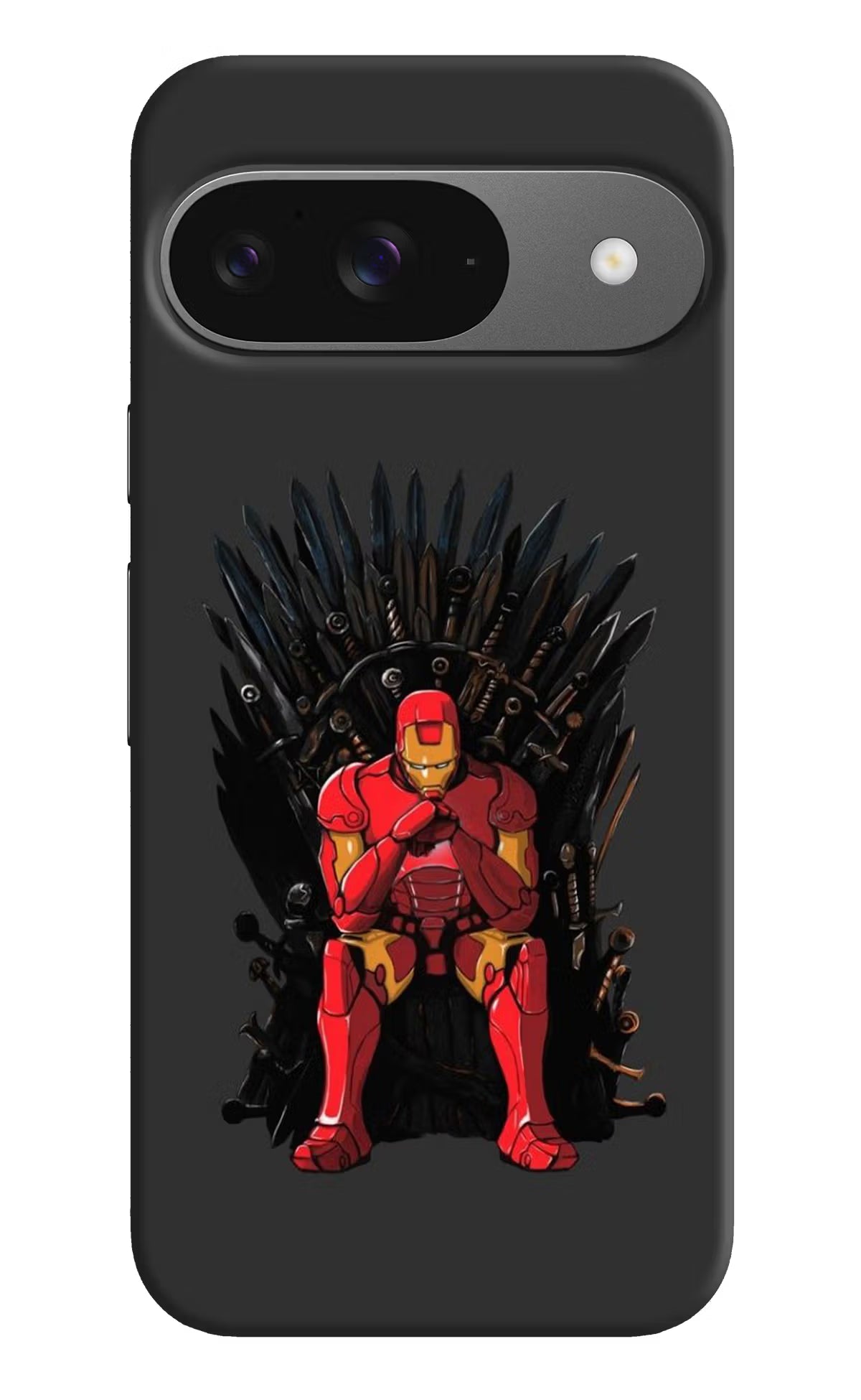 Ironman Throne Google Pixel 9 Hard Case Back Cover by Casekaro