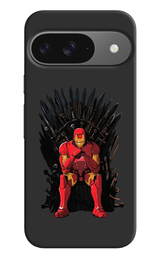 Ironman Throne Google Pixel 9 Hard Case Back Cover by Casekaro
