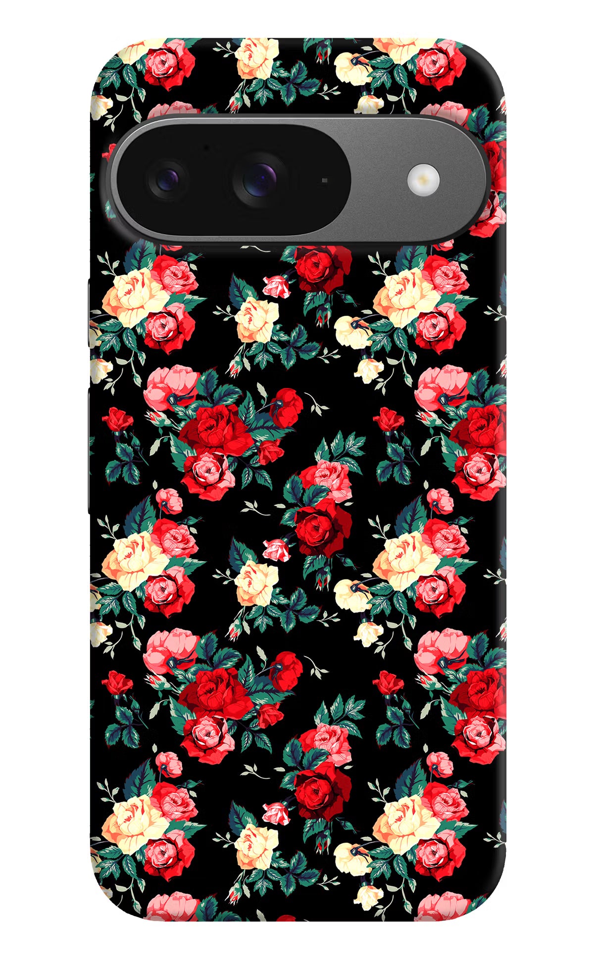 Rose Pattern Google Pixel 9 Hard Case Back Cover by Casekaro