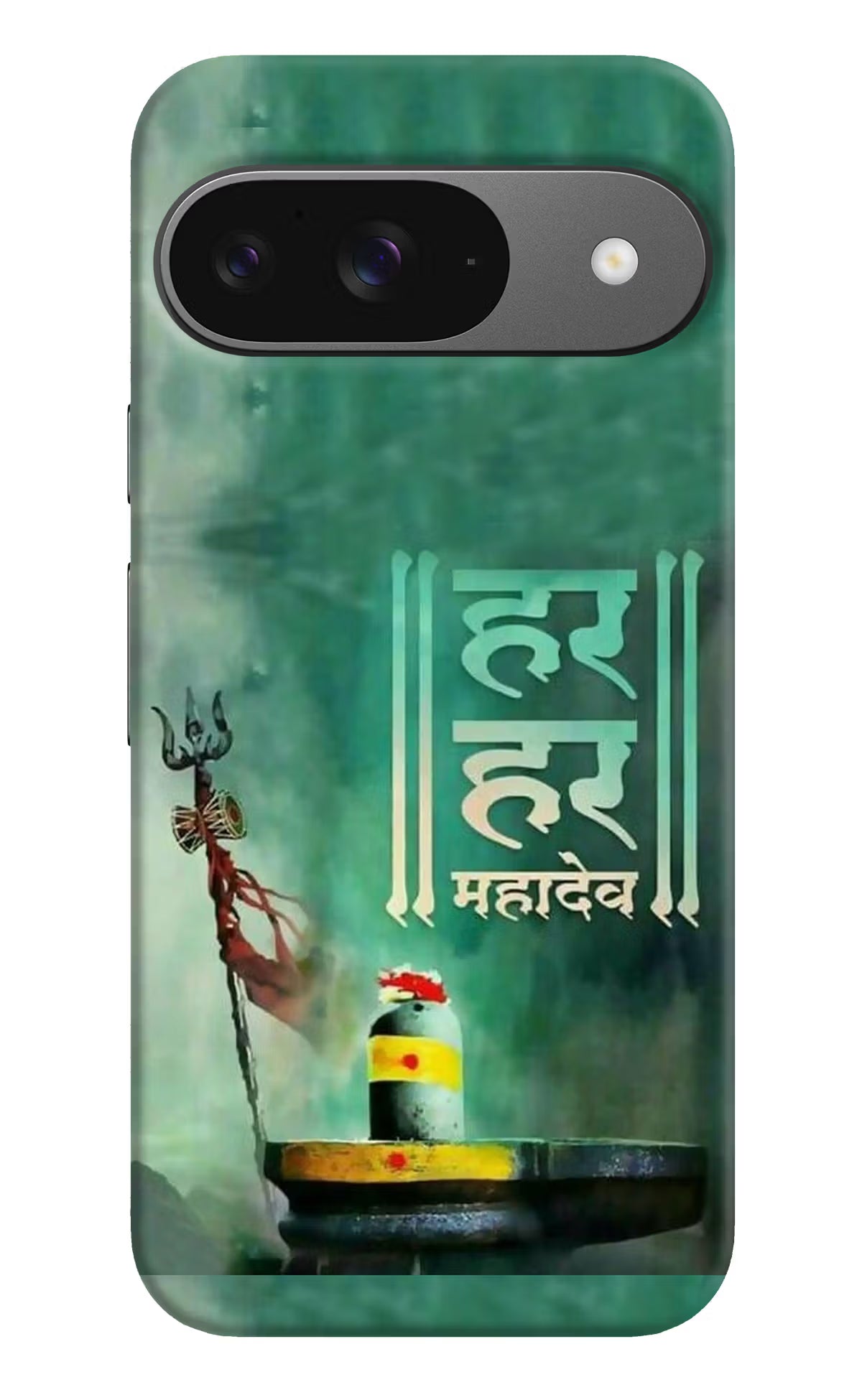 Har Har Mahadev Shivling Google Pixel 9 Hard Case Back Cover by Casekaro