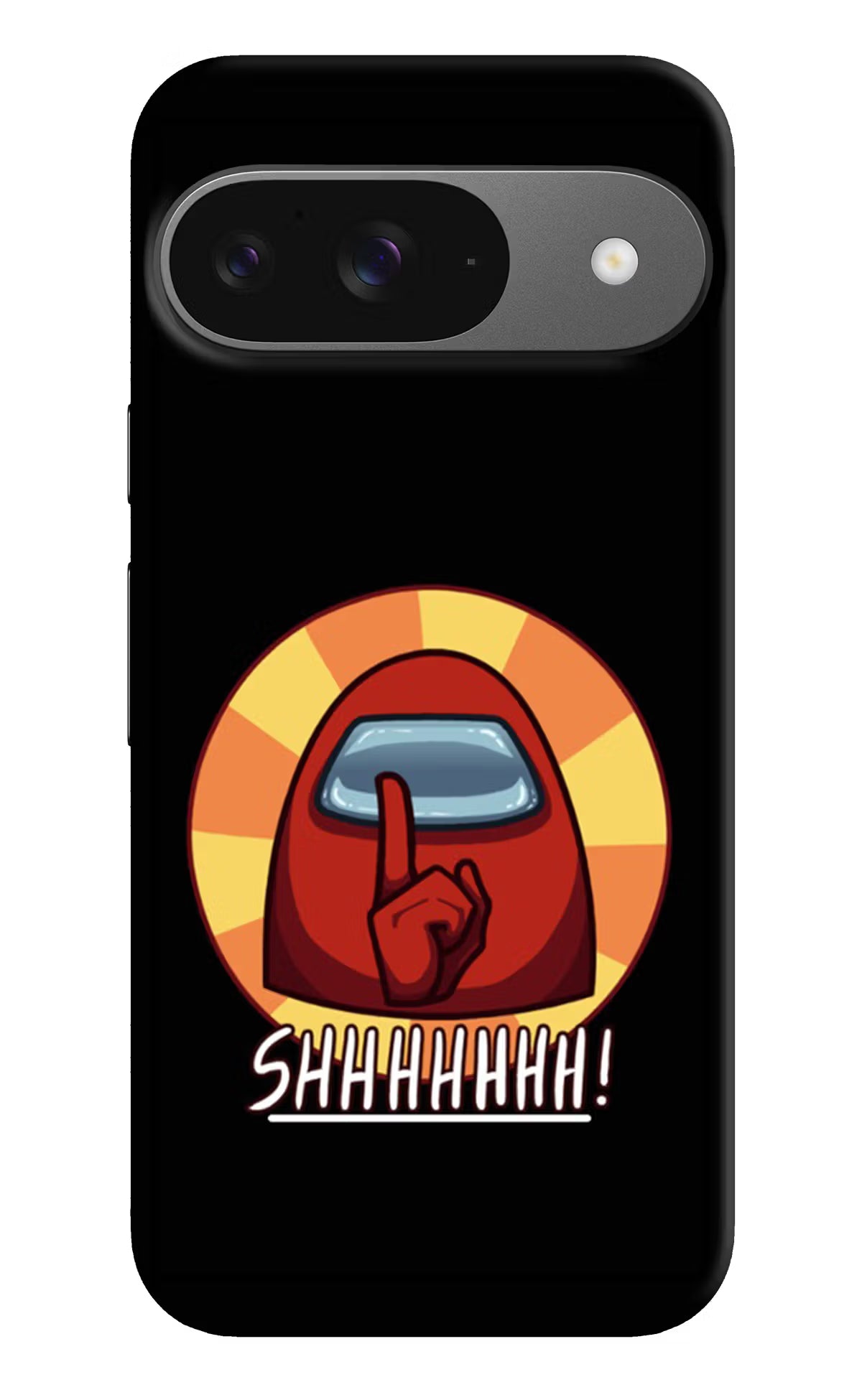 Among Us Shhh! Google Pixel 9 Hard Case Back Cover by Casekaro