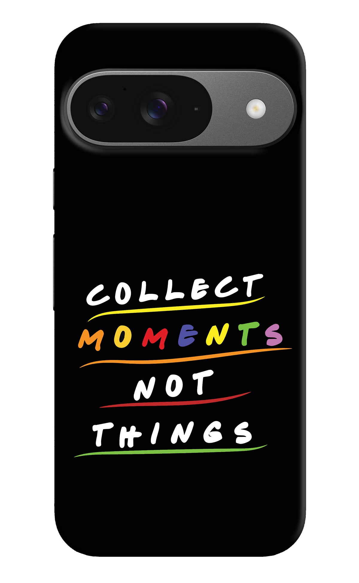 Collect Moments Not Things Google Pixel 9 Back Cover