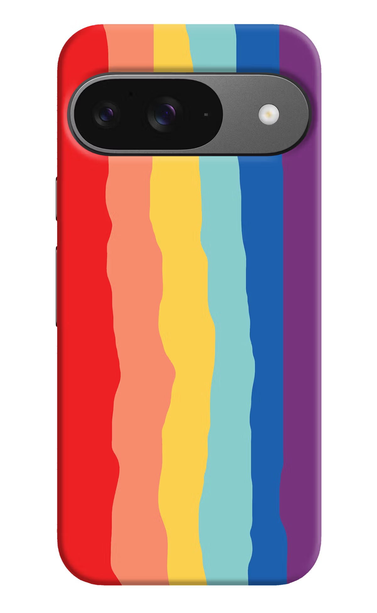 Rainbow Google Pixel 9 Hard Case Back Cover by Casekaro