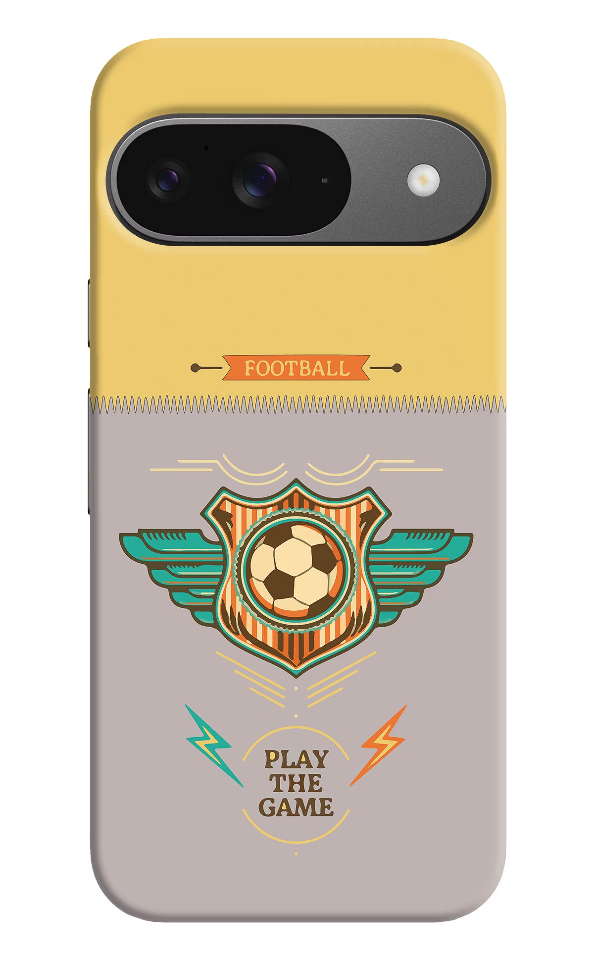 Football Google Pixel 9 Hard Case Back Cover by Casekaro