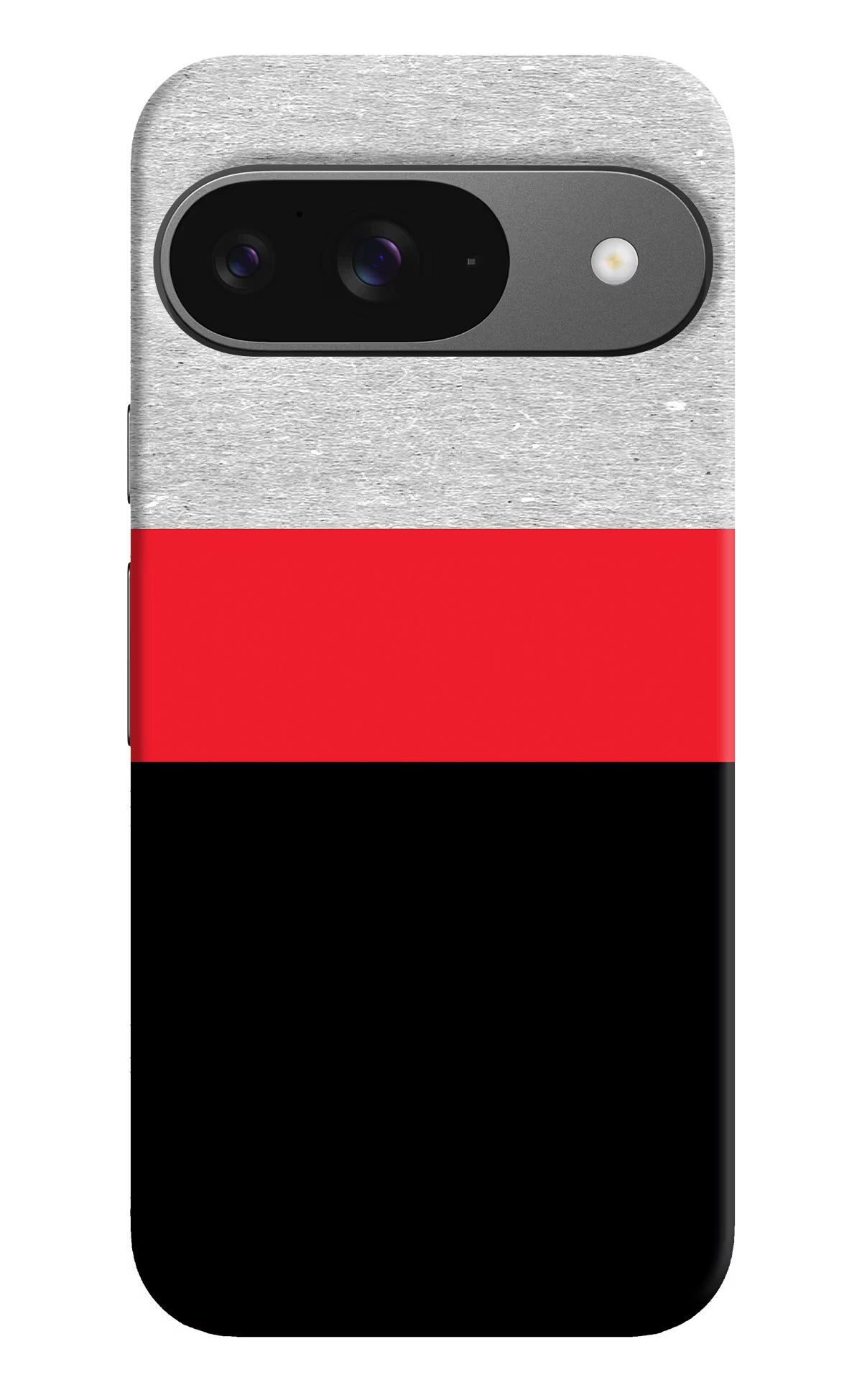 Tri Color Pattern Google Pixel 9 Hard Case Back Cover by Casekaro