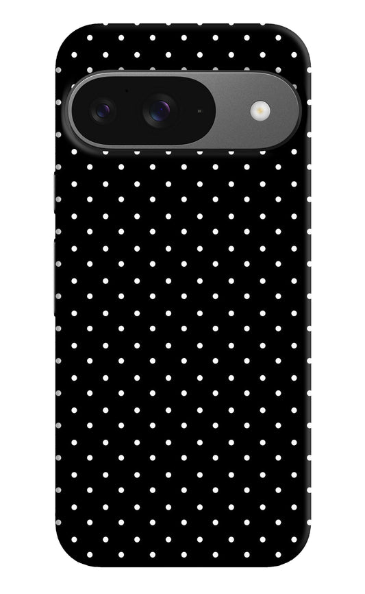 White Dots Google Pixel 9 Back Cover