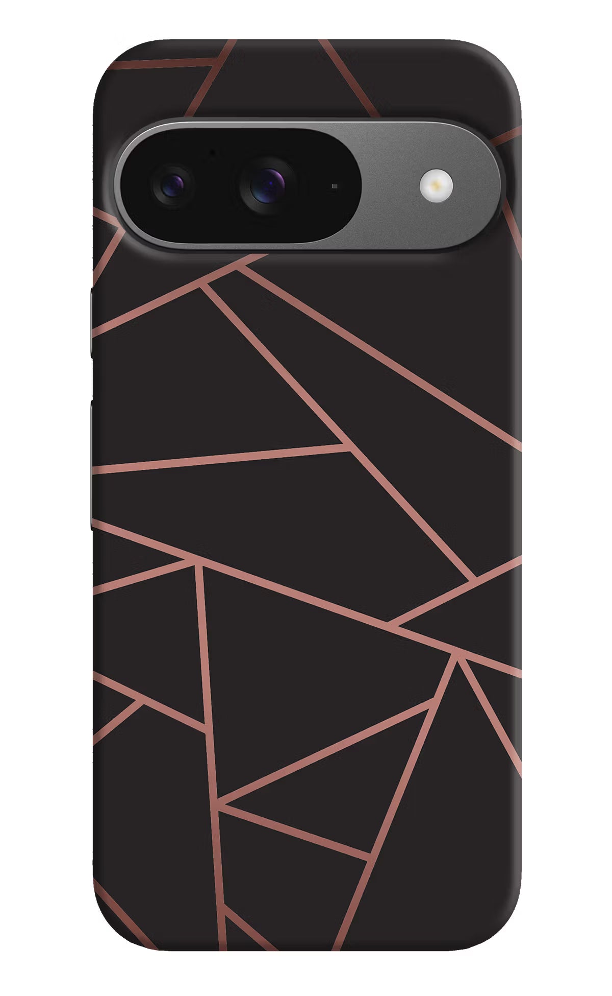 Geometric Pattern Google Pixel 9 Hard Case Back Cover by Casekaro