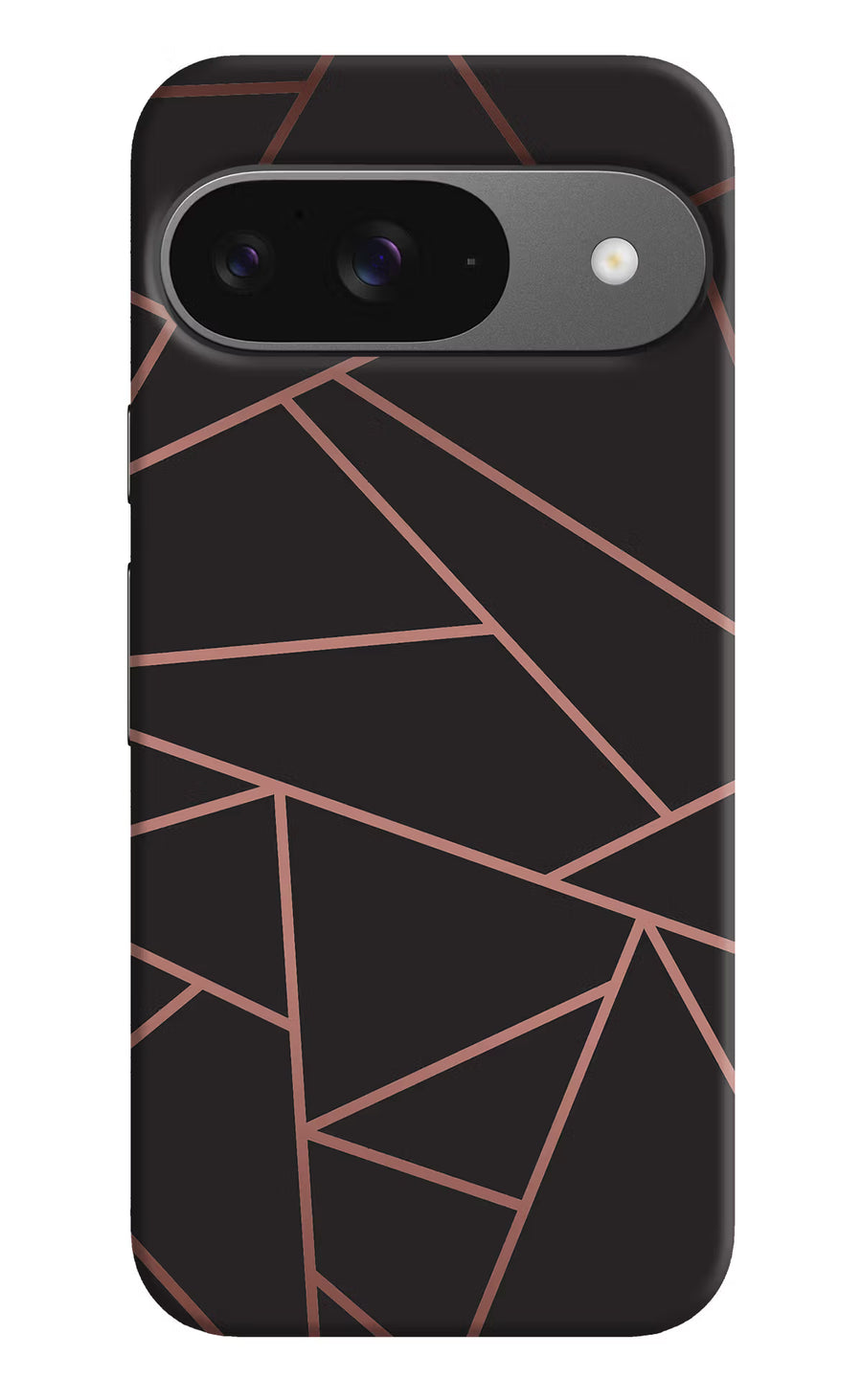 Geometric Pattern Google Pixel 9 Back Cover, Hard case