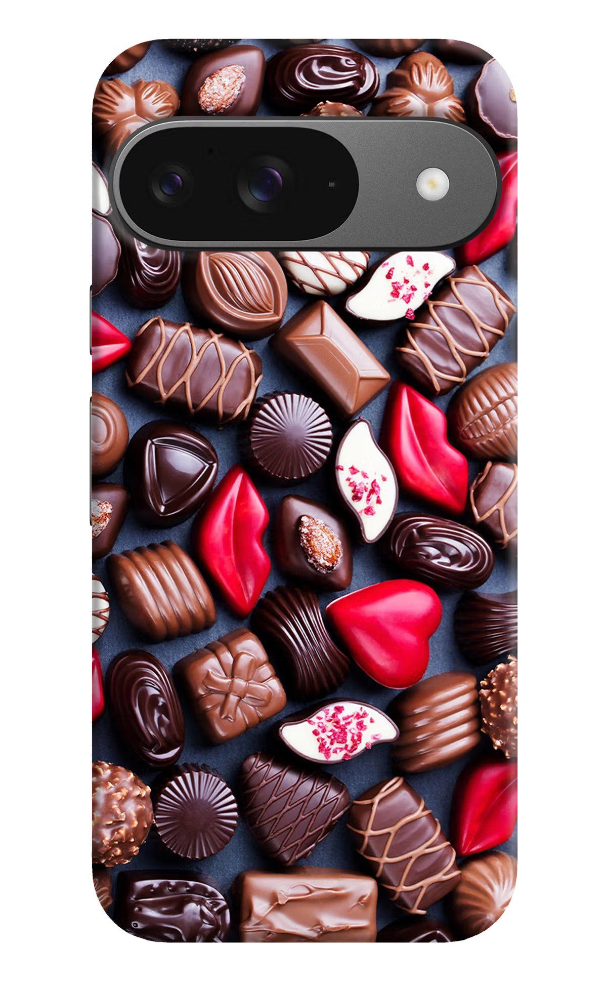 Chocolates Google Pixel 9 Hard Case Back Cover by Casekaro