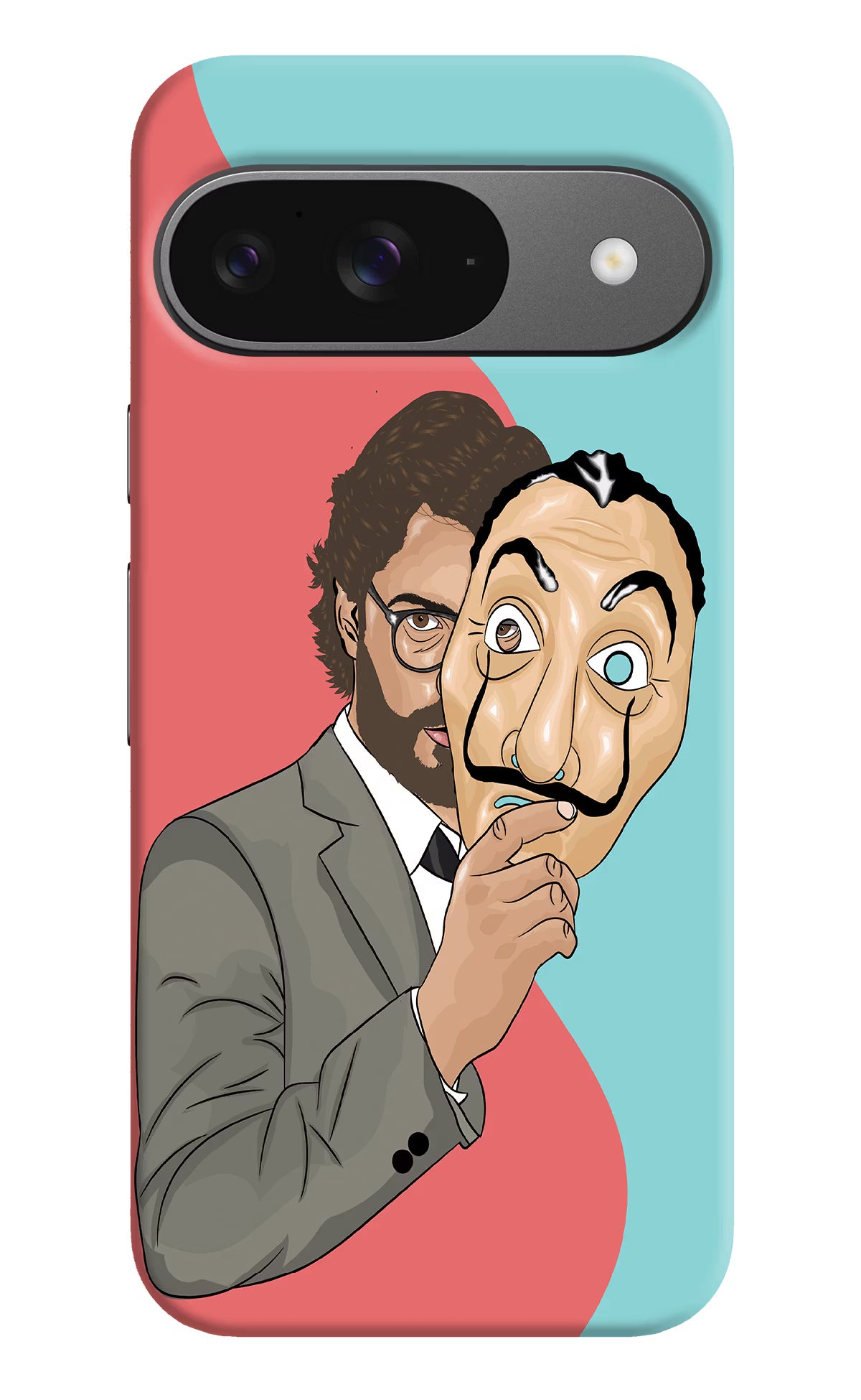 Professor Google Pixel 9 Hard Case Back Cover by Casekaro