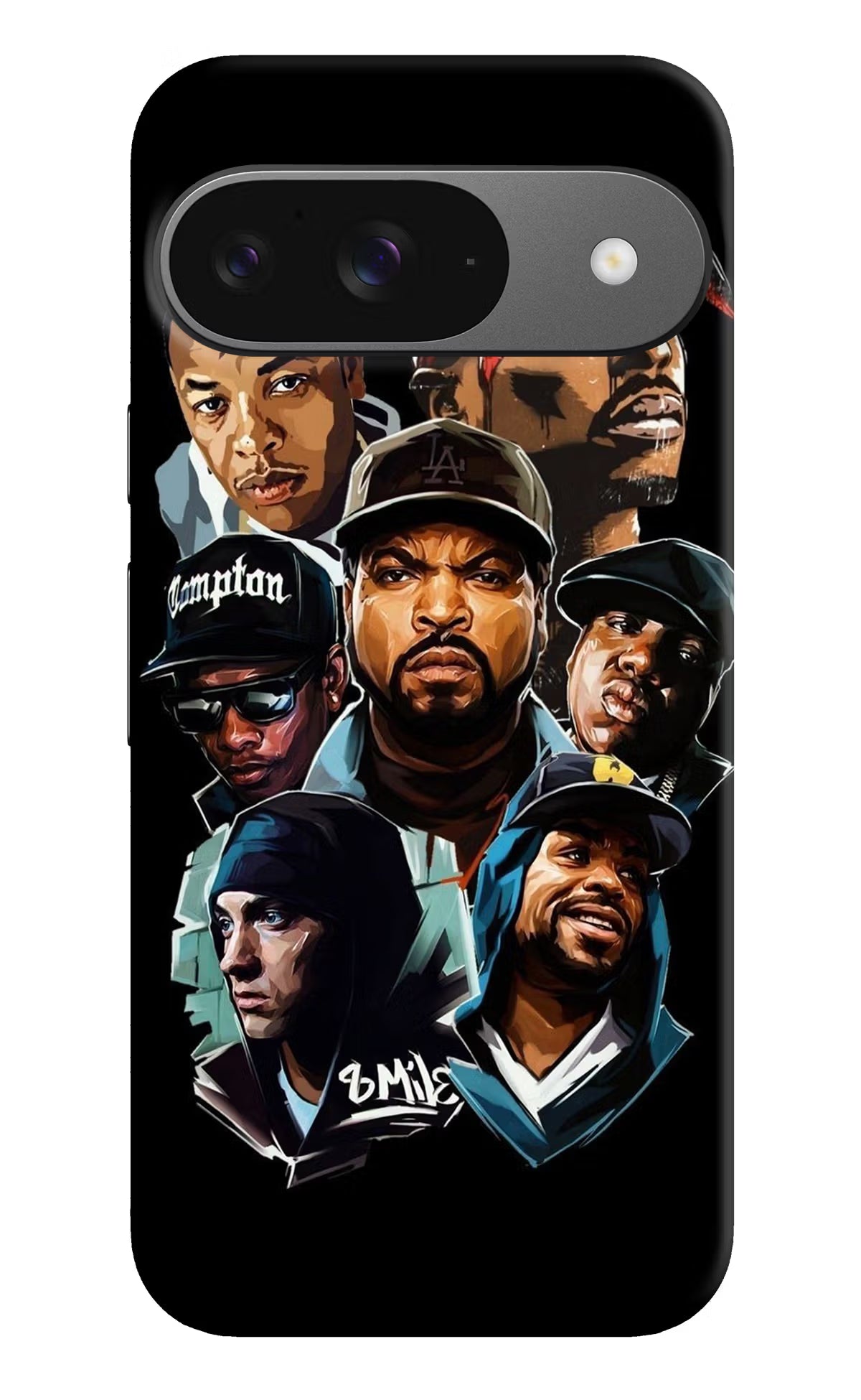 Rappers Google Pixel 9 Hard Case Back Cover by Casekaro