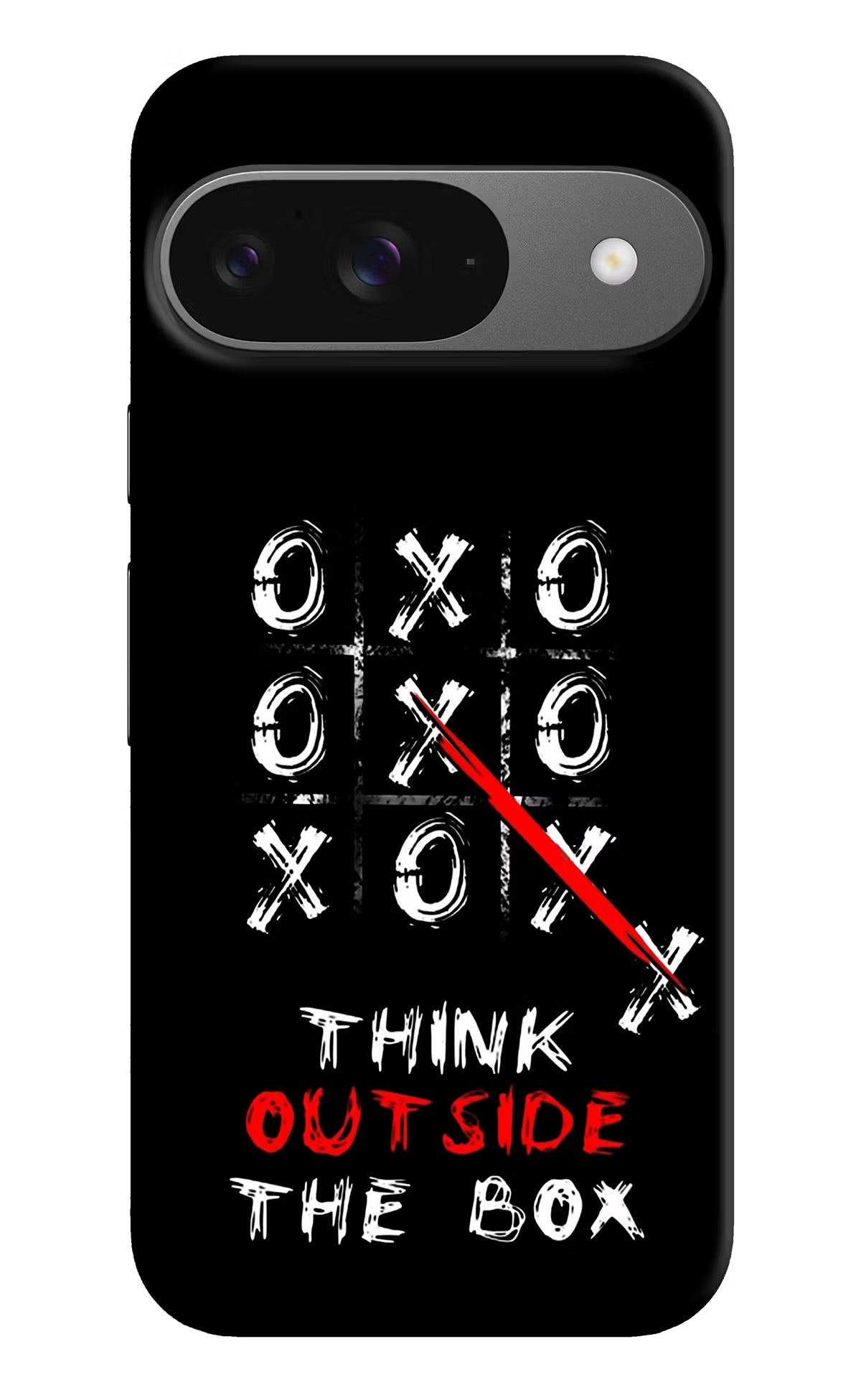 Think out of the BOX Google Pixel 9 Hard Case Back Cover by Casekaro