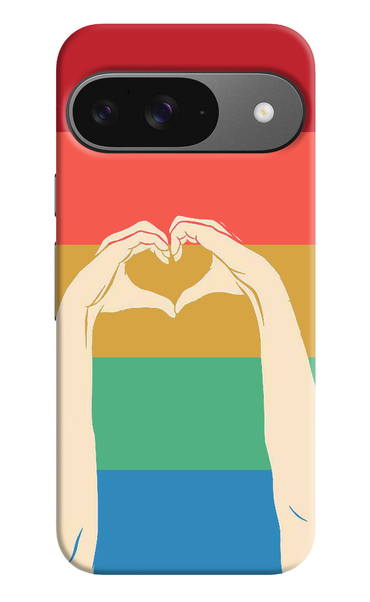 Vintage Love Google Pixel 9 Back Cover