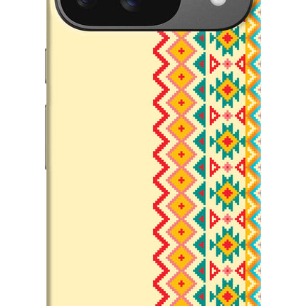 Ethnic Seamless Google Pixel 9 Hard Case Back Cover by Casekaro