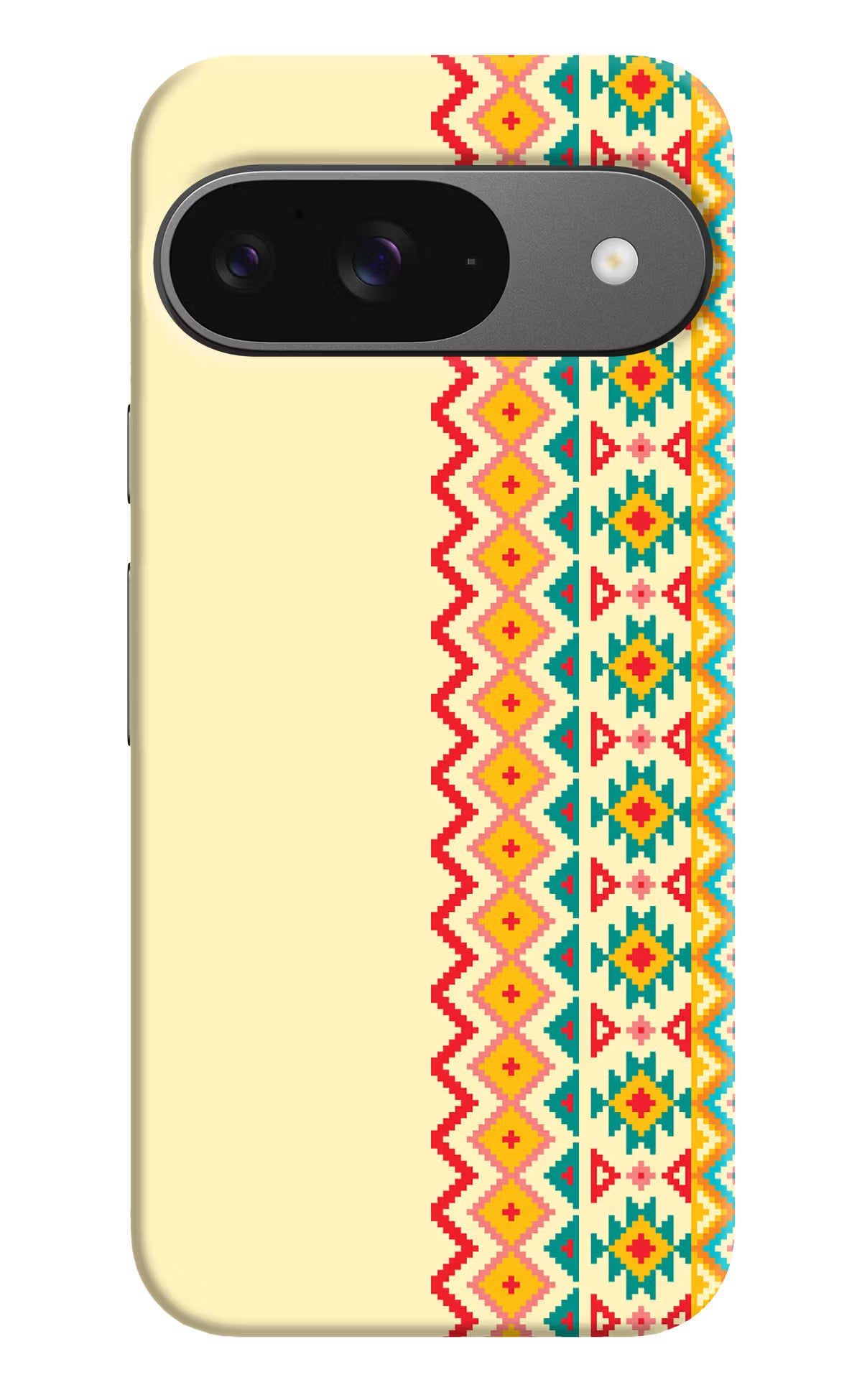 Ethnic Seamless Google Pixel 9 Hard Case Back Cover by Casekaro