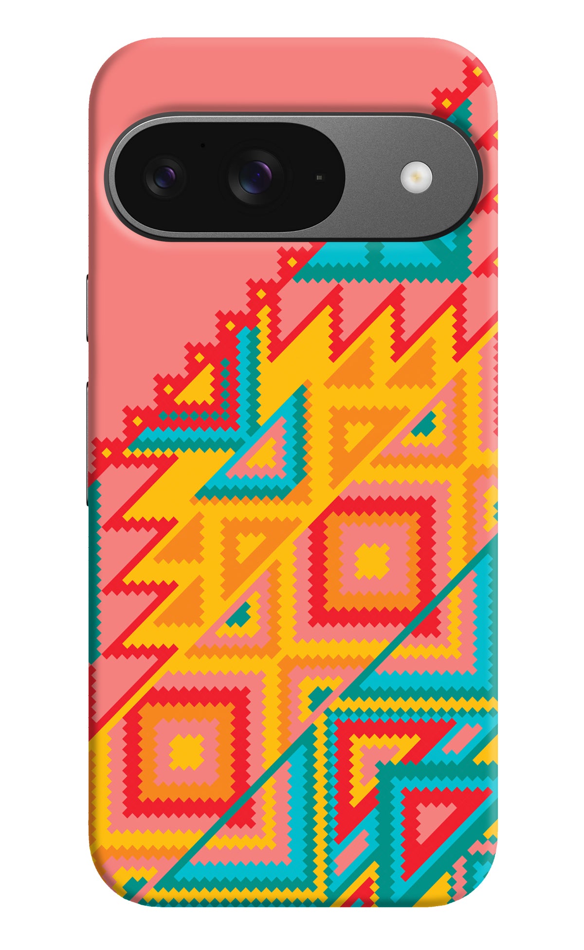 Aztec Tribal Google Pixel 9 Back Cover