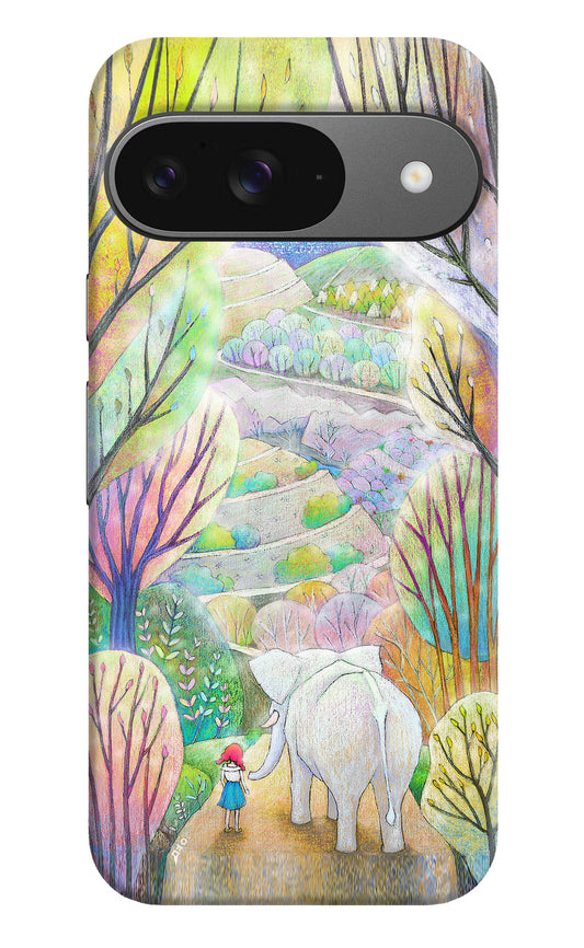 Nature Painting Google Pixel 9 Hard Case Back Cover by Casekaro