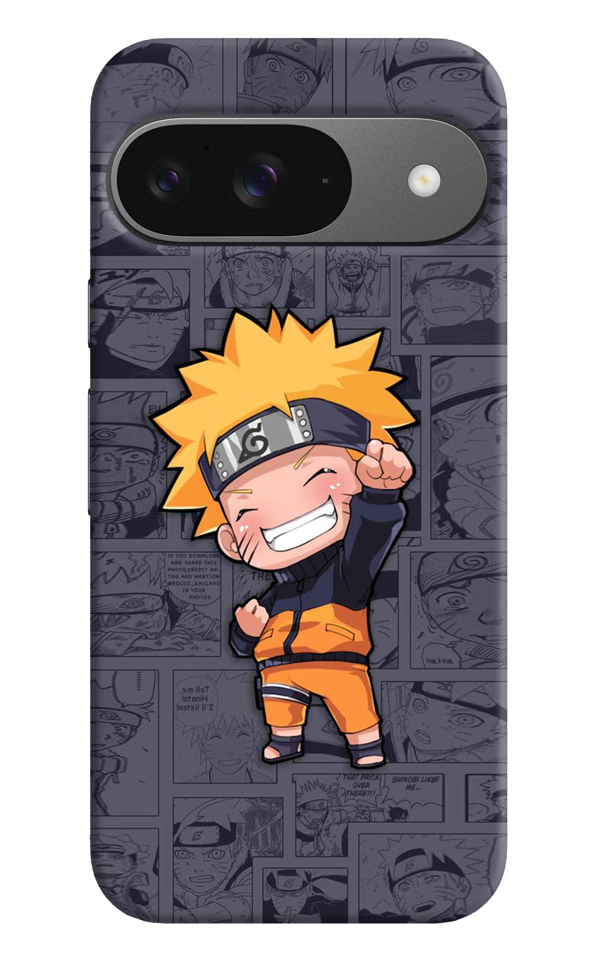 Chota Naruto Google Pixel 9 Hard Case Back Cover by Casekaro
