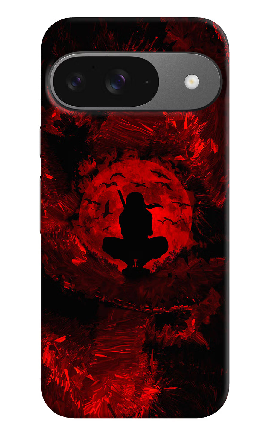 Itachi Uchiha Google Pixel 9 Back Cover, Hard case