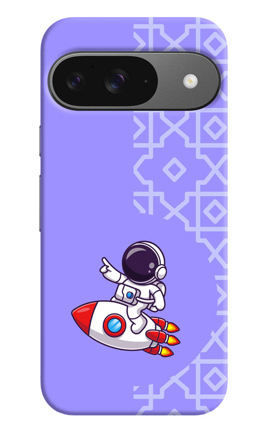 Cute Astronaut Google Pixel 9 Hard Case Back Cover by Casekaro