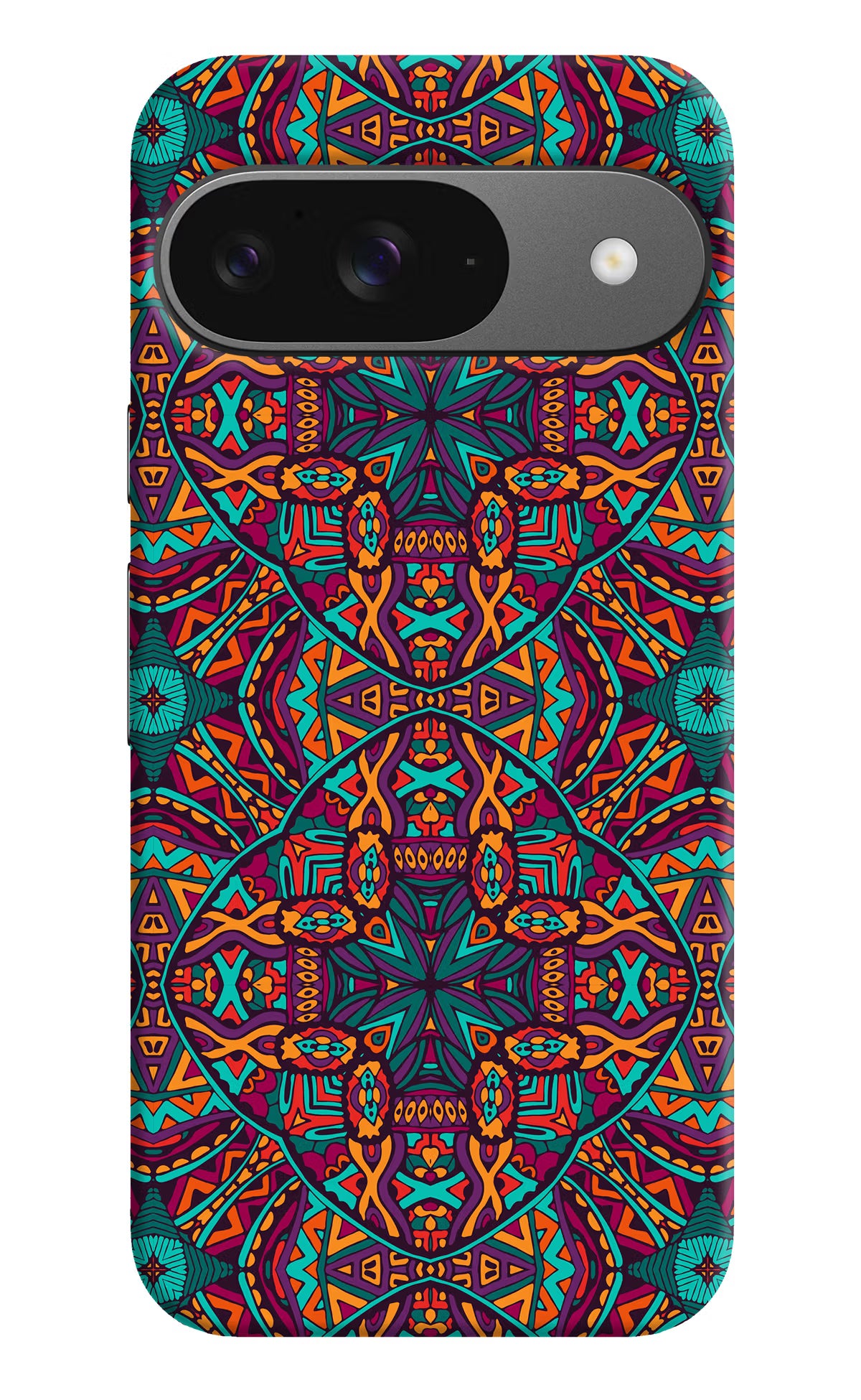 Colour Mandala Google Pixel 9 Hard Case Back Cover by Casekaro