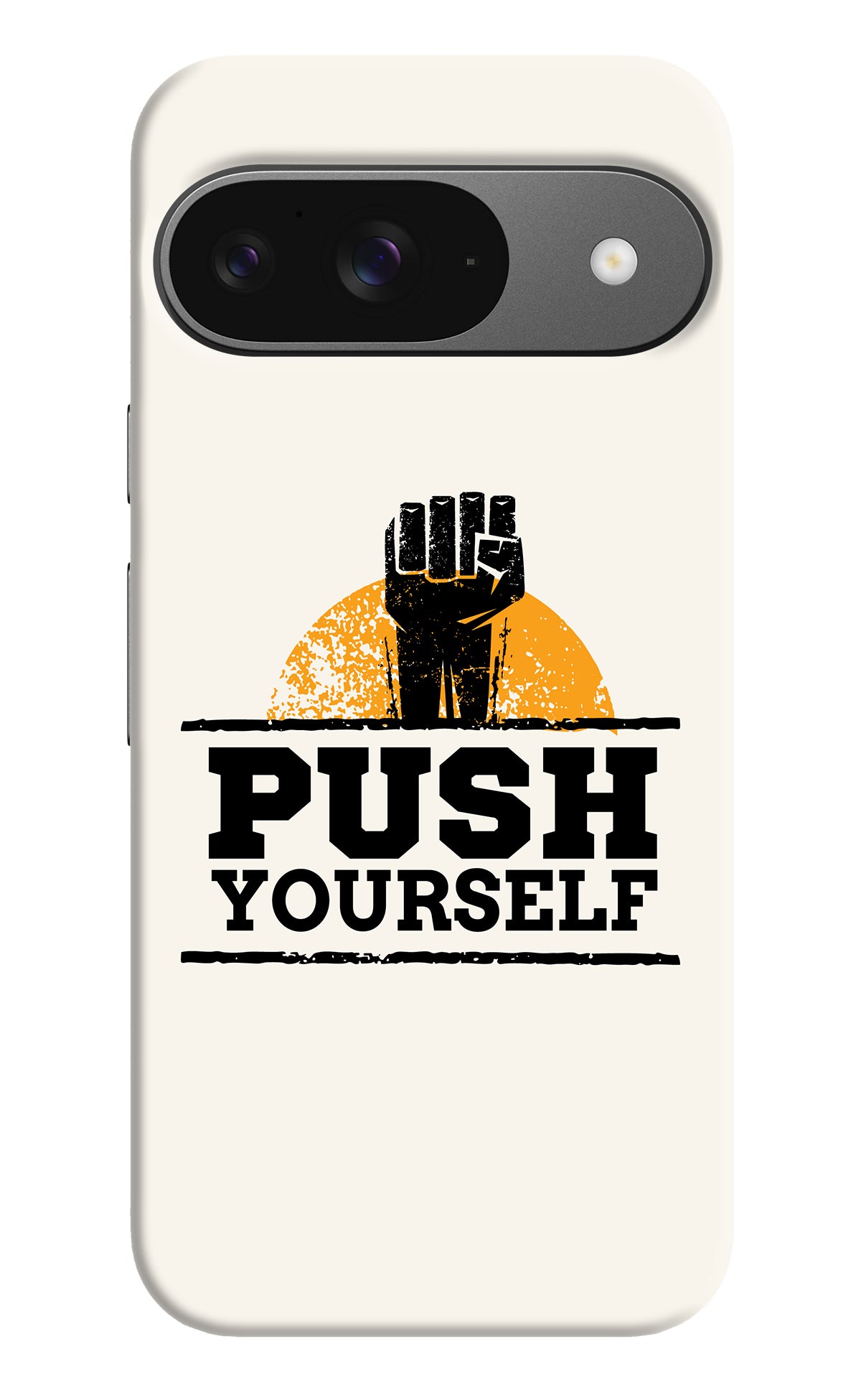 Push Yourself Google Pixel 9 Back Cover