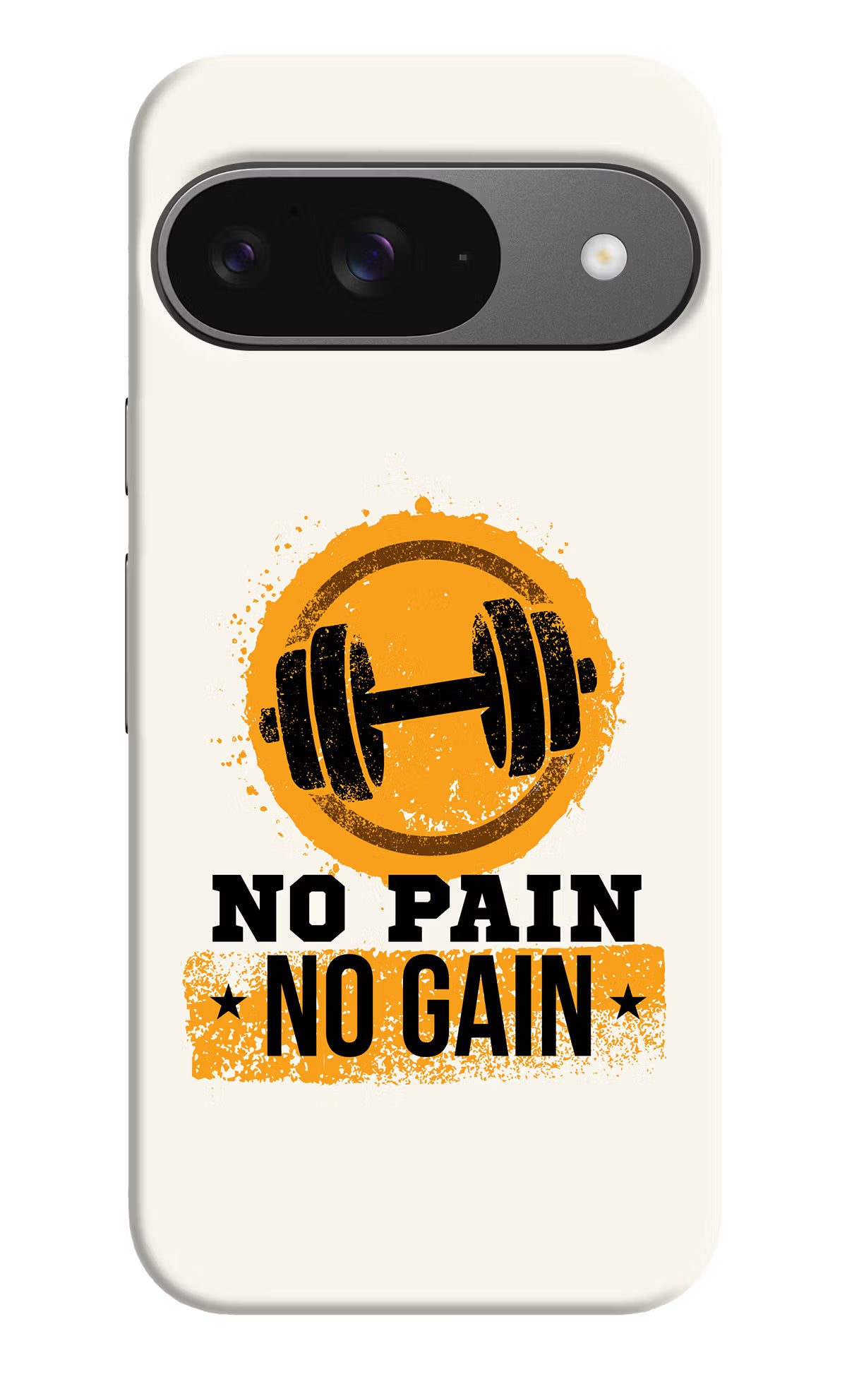 No Pain No Gain Google Pixel 9 Hard Case Back Cover by Casekaro