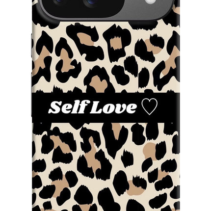 Leopard Print Self Love Google Pixel 9 Hard Case Back Cover by Casekaro