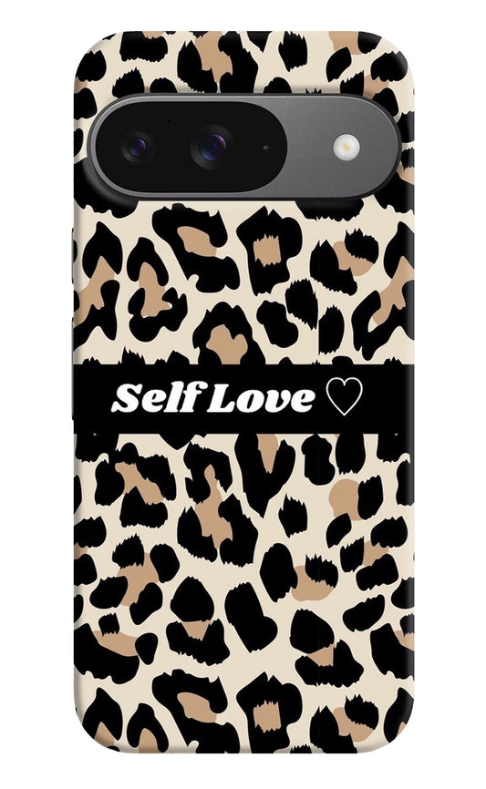 Leopard Print Self Love Google Pixel 9 Hard Case Back Cover by Casekaro