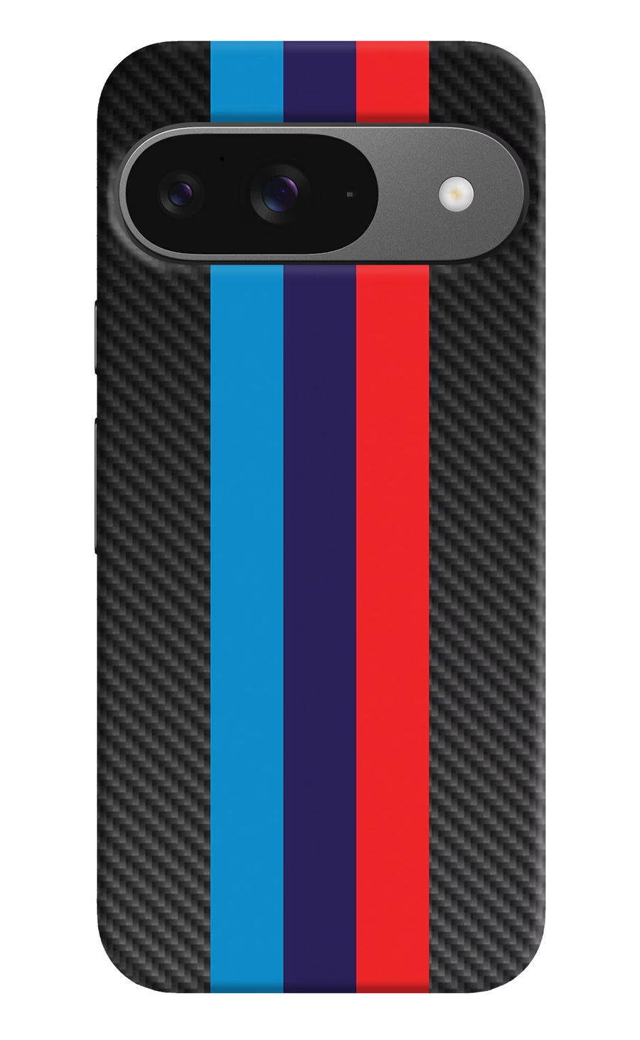 BMW Stripes Pattern Google Pixel 9 Back Cover, Hard case