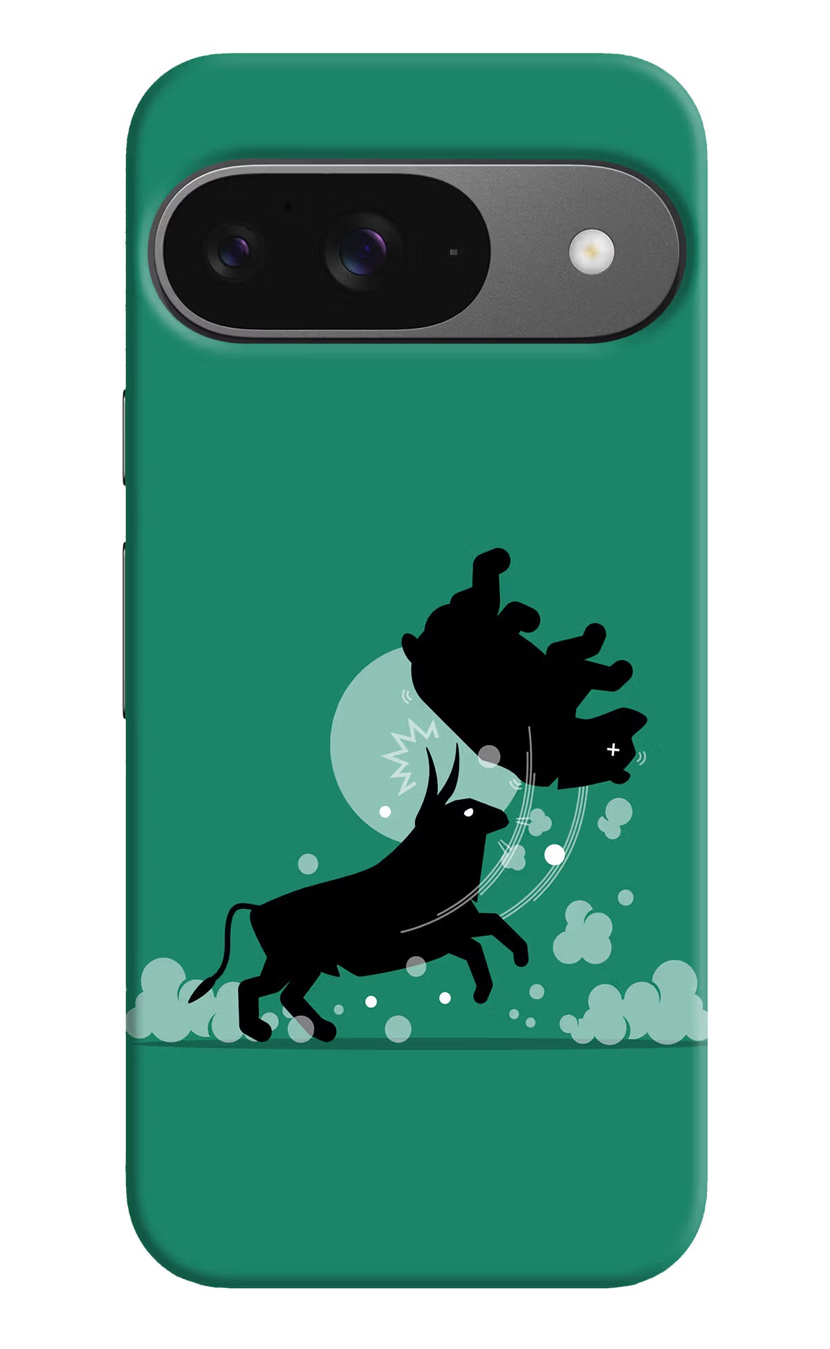 Bull Conqueror Google Pixel 9 Hard Case Back Cover by Casekaro