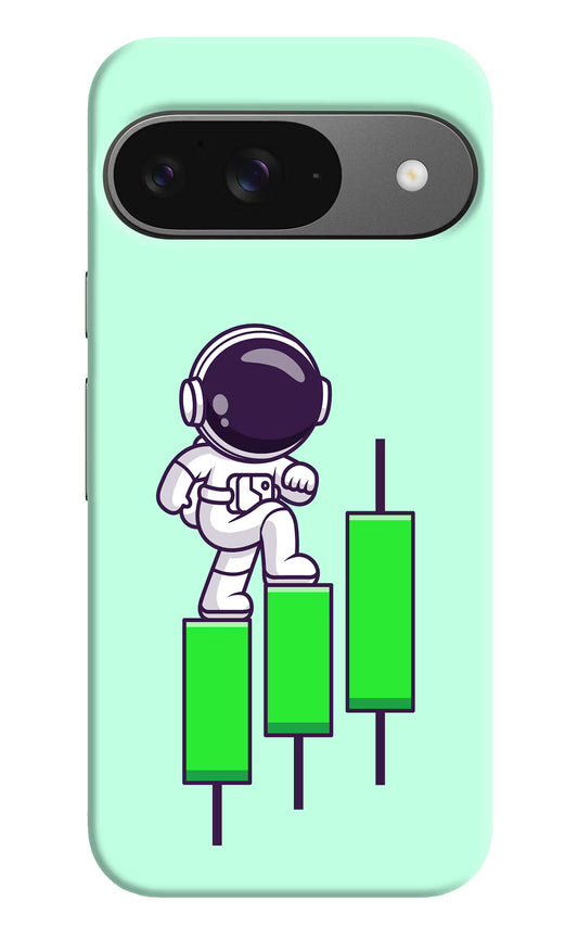 Astronaut Trader Google Pixel 9 Hard Case Back Cover by Casekaro