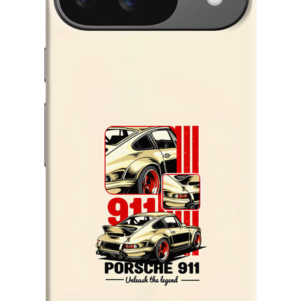 Classic Porsche 911 Google Pixel 9 Hard Case Back Cover by Casekaro