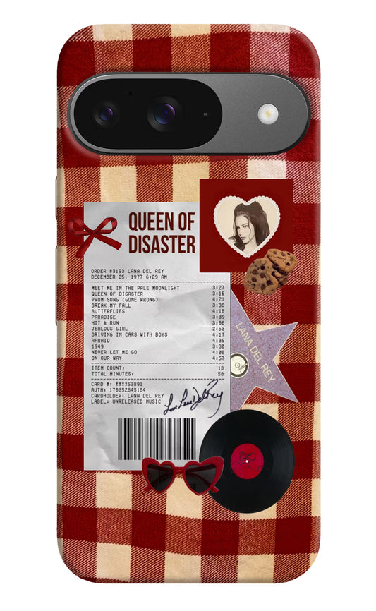 Queen of Disaster Google Pixel 9 Hard Case Back Cover by Casekaro
