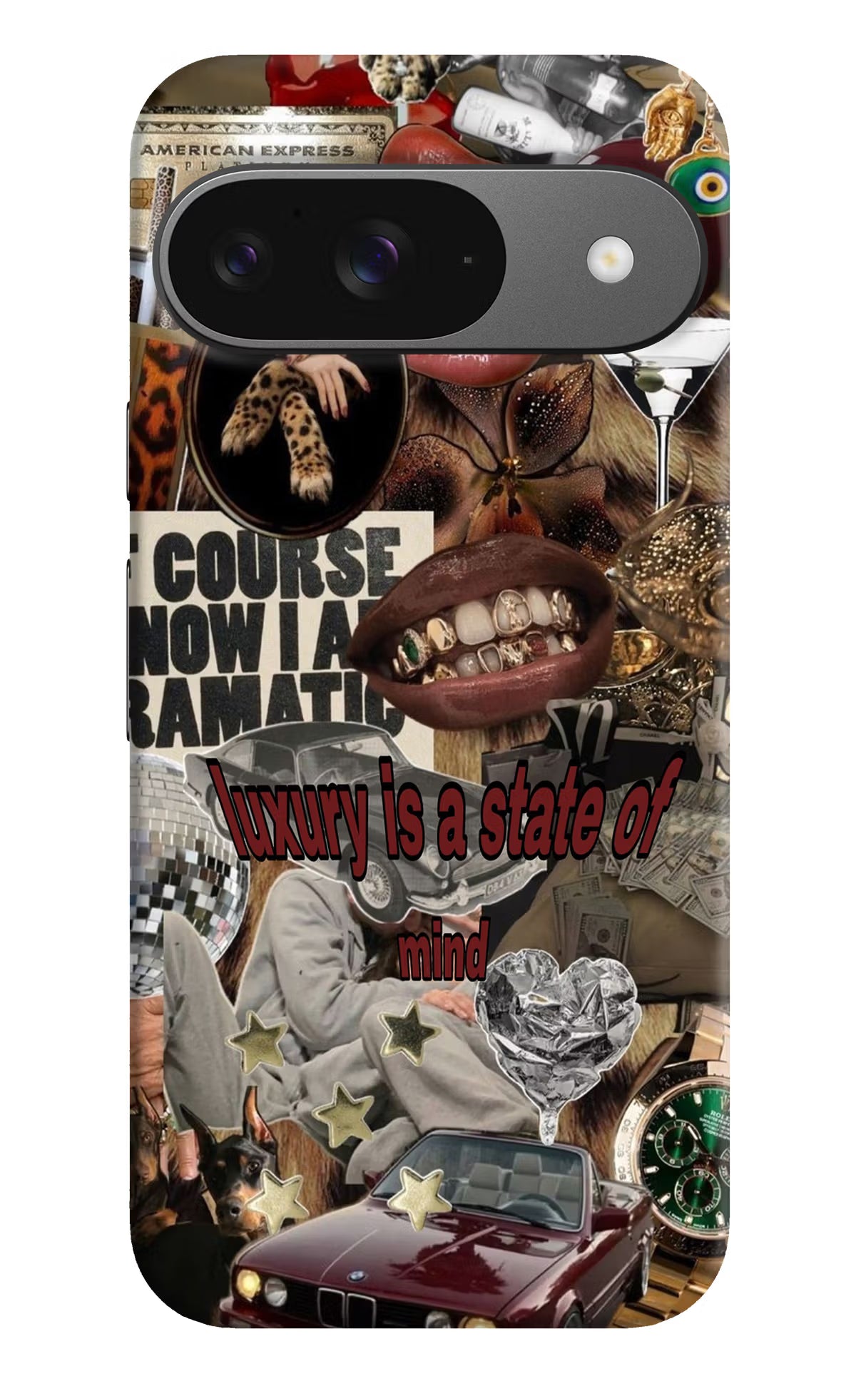 Luxury Google Pixel 9 Hard Case Back Cover by Casekaro