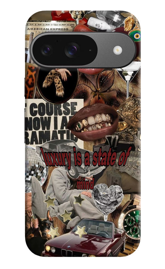 Luxury Google Pixel 9 Hard Case Back Cover by Casekaro