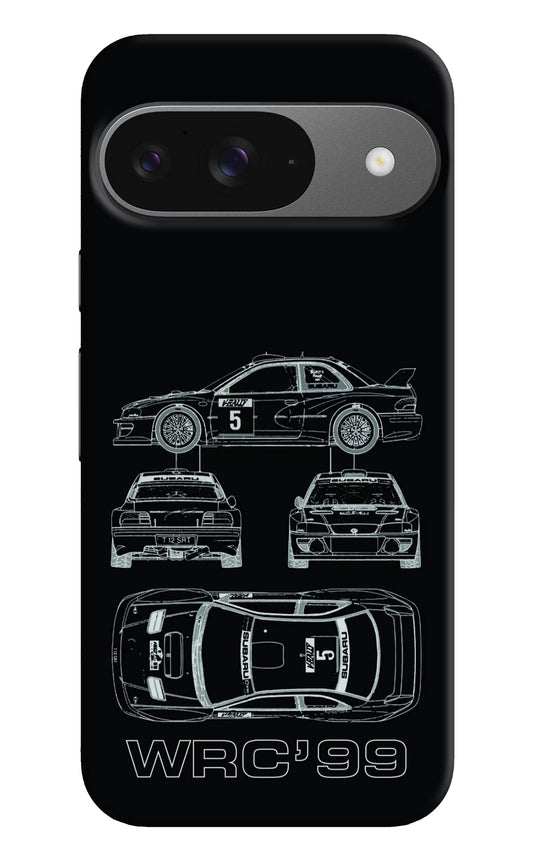WRC'99 Google Pixel 9 Hard Case Back Cover by Casekaro