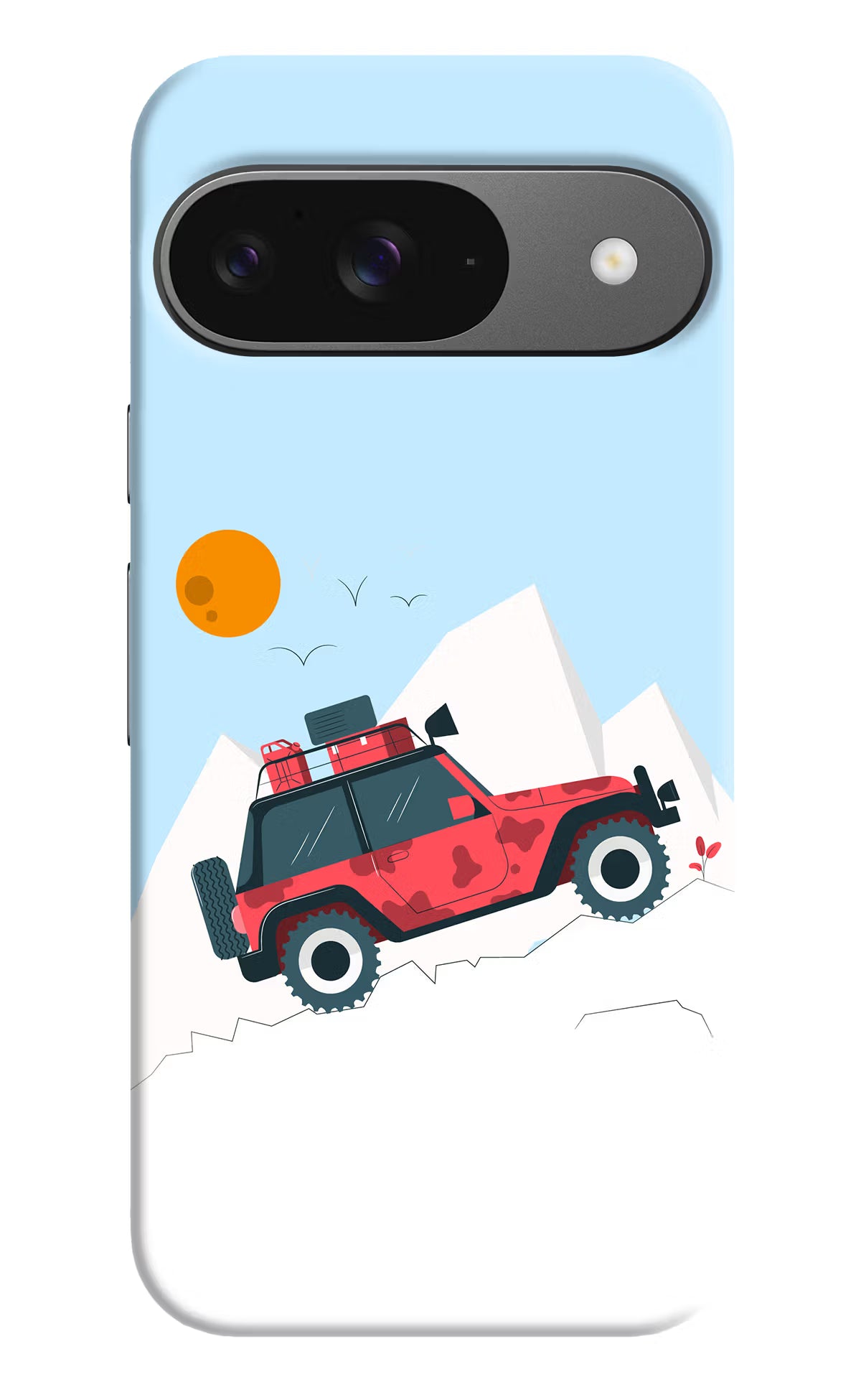 Mountain Trail Beast Google Pixel 9 Hard Case Back Cover by Casekaro