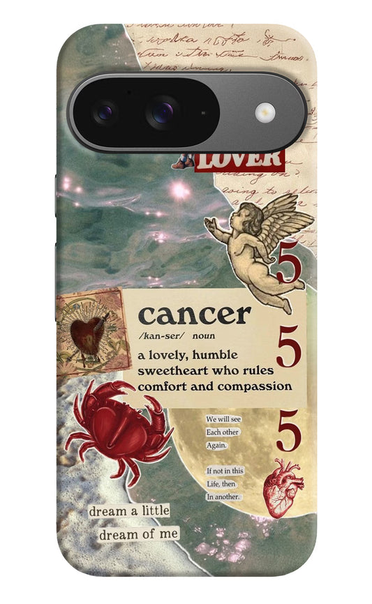 Cancer Zodiac Google Pixel 9 Hard Case Back Cover by Casekaro