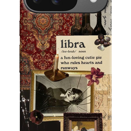 Libra Zodiac Google Pixel 9 Hard Case Back Cover by Casekaro