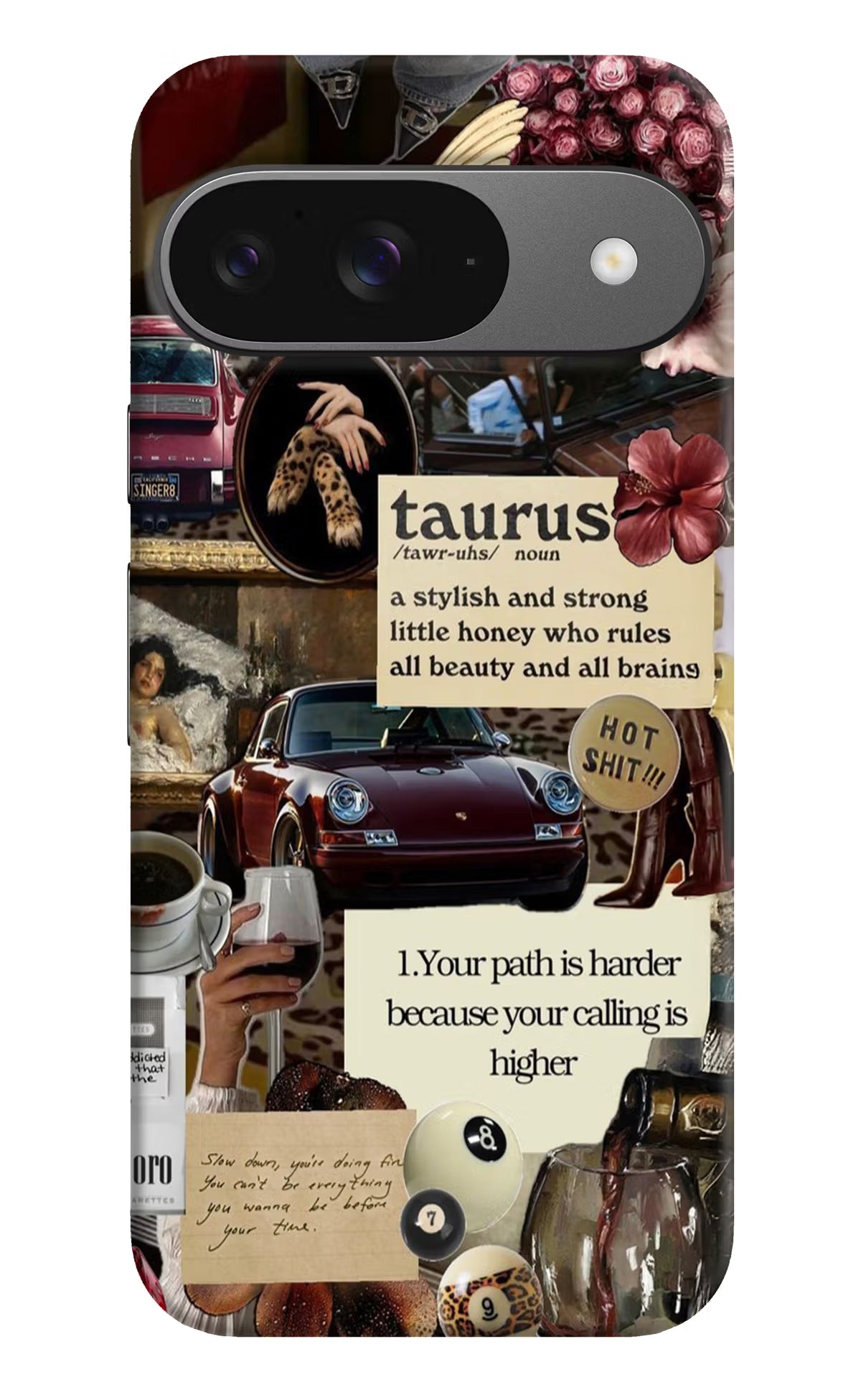 Taurus Zodiac Google Pixel 9 Hard Case Back Cover by Casekaro