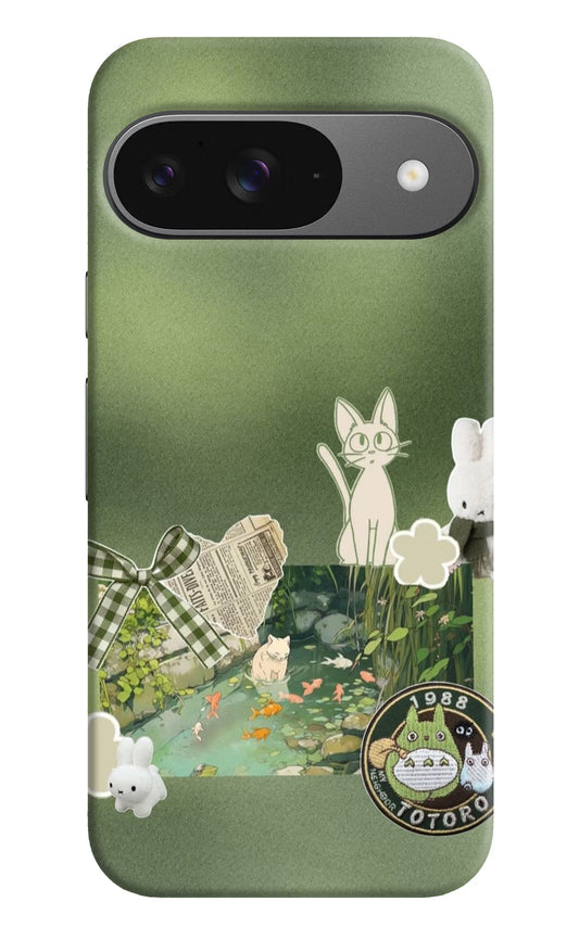 Aesthetic anime Google Pixel 9 Back Cover