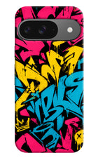 Graffiti Vibe Google Pixel 9 Hard Case Back Cover by Casekaro