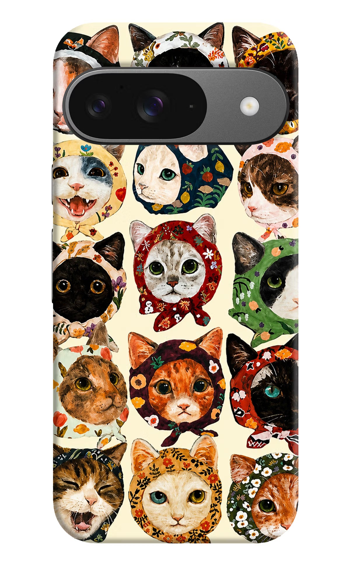 Cool Cat Google Pixel 9 Back Cover