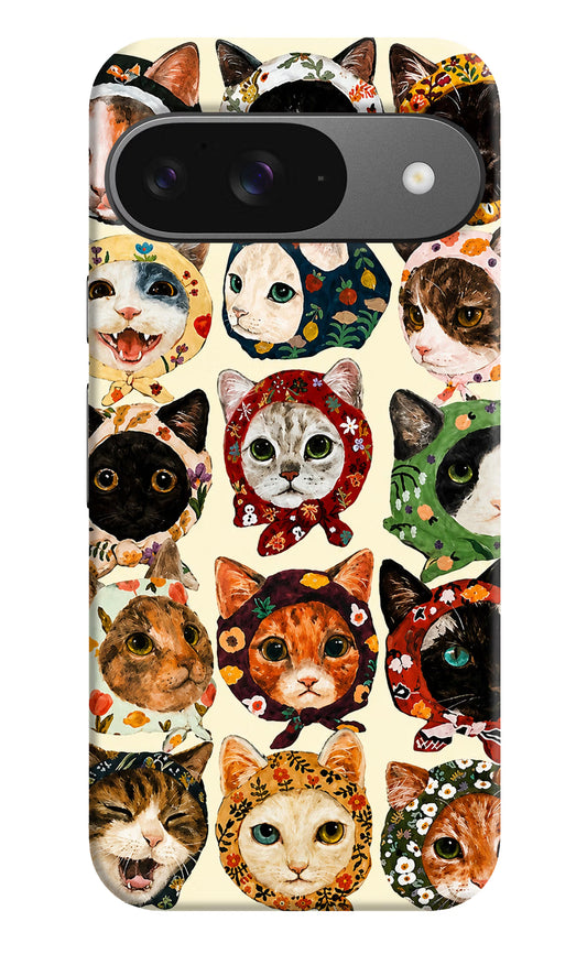 Cool Cat Google Pixel 9 Hard Case Back Cover by Casekaro