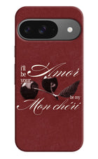 Velvet Cherry Google Pixel 9 Hard Case Back Cover by Casekaro